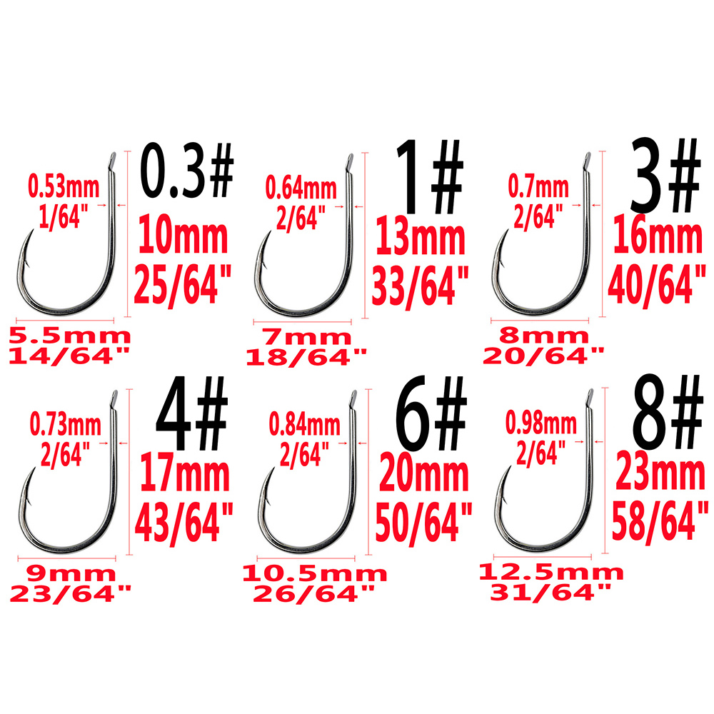 240pcs/box Barbed Fishing Hook – Fishing Hook Assortment Bewertung und Preis
