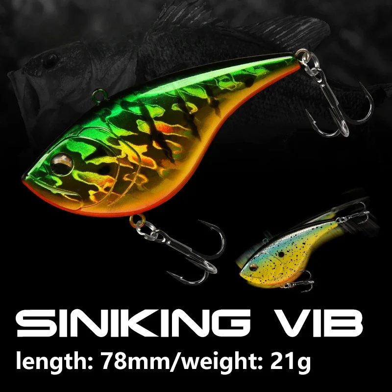 21g/78mm VIB Fishing Lure Arti – Fishing Hook Treble Bewertung und Preis