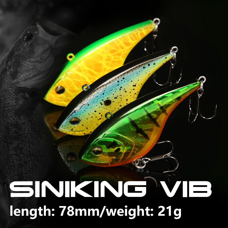 21g/78mm VIB Fishing Lure Arti – Fishing Hook Treble Bewertung und Preis