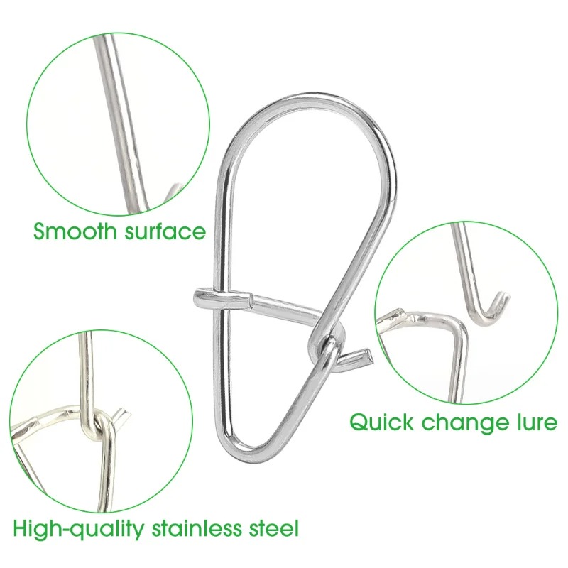 100PCS Stainless Steel Fishing – Fishing Hook Stainless Steel Bewertung und Preis