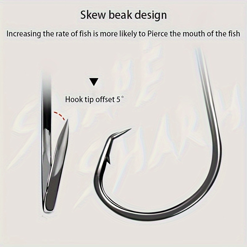 50pcs Circle Hooks Fishing Equ – Fishing Hook Circle Bewertung und Preis