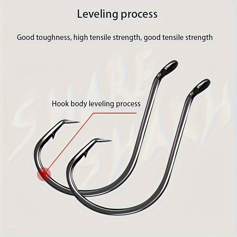50pcs Circle Hooks Fishing Equ – Fishing Hook Circle Bewertung und Preis