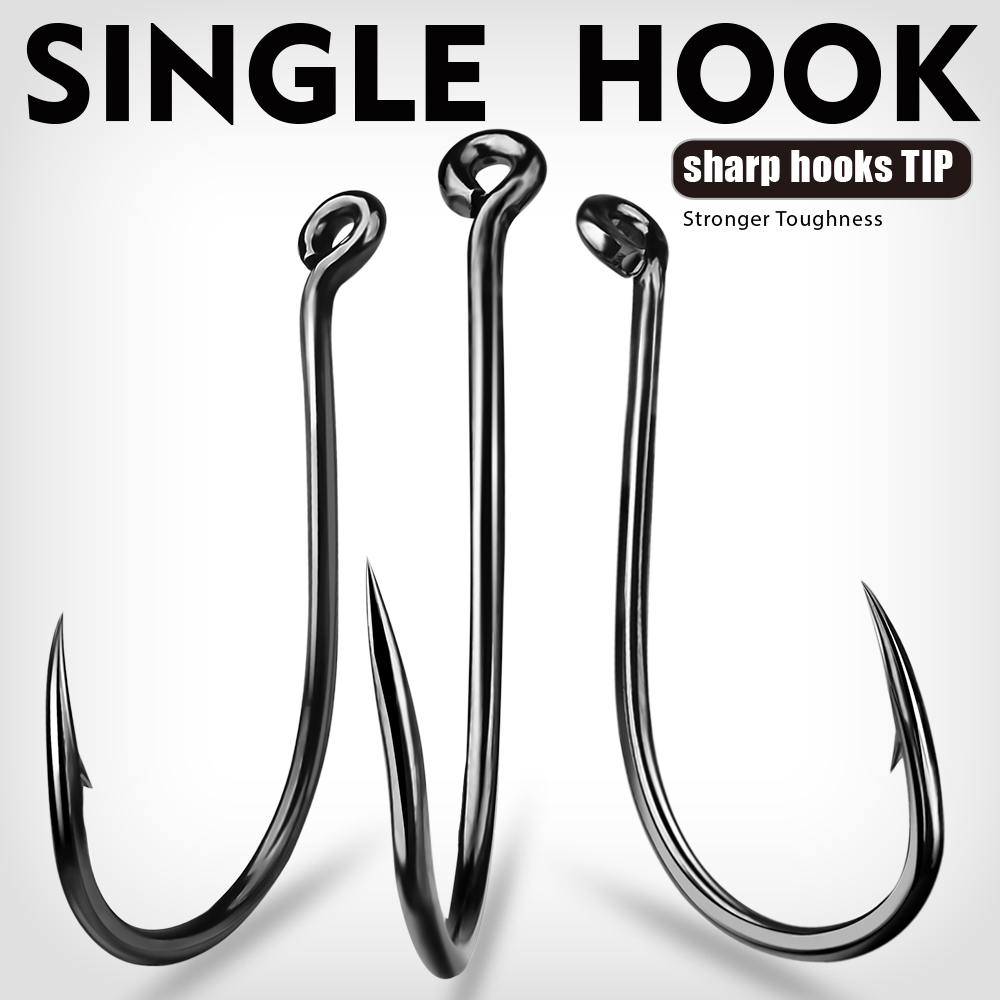 KATYUSHA  100PCS J Hooks 1/0-2 – Fishing Hook Barbless Bewertung und Preis