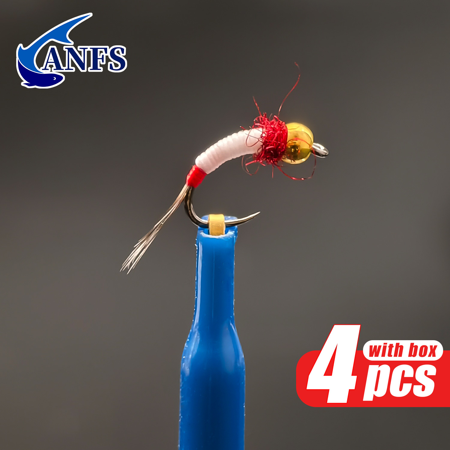 ANFS 4pcs Midge Nymph Flies As – Fishing Hook Assortment Bewertung und Preis