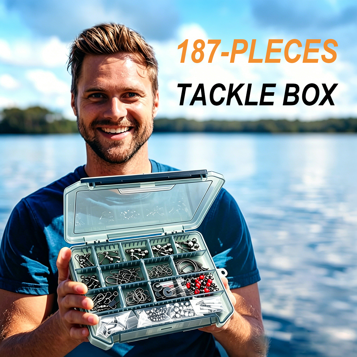 187pcs Fishing Accessories Kit – Fishing Hook Box Bewertung und Preis